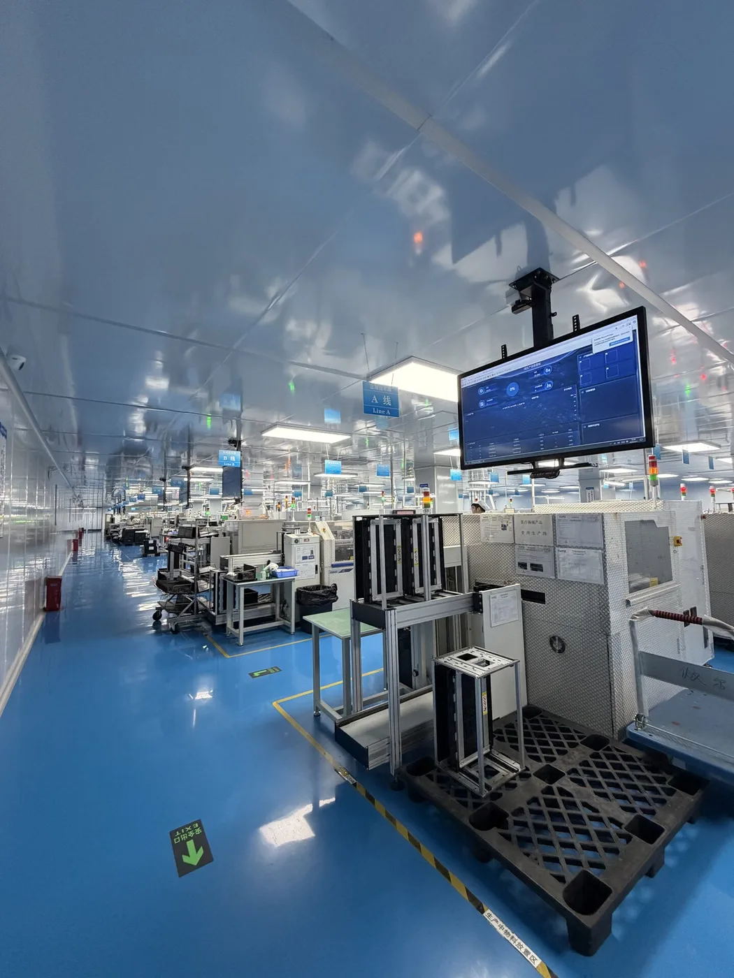 SMT-productiehal in onze fabriek in Shenzhen